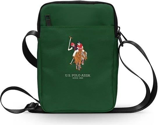 Çantë krahu U.S. Polo Assn. USTB8PUGFLGN për tablet 8", najlon, e gjelbër