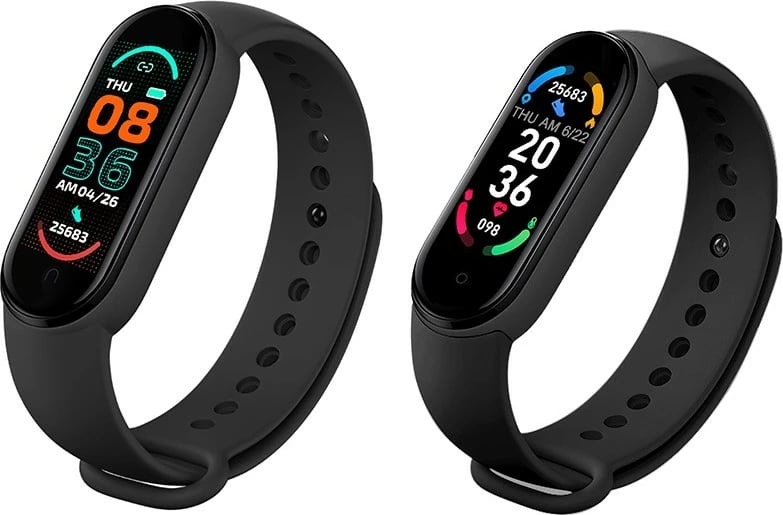 Smartband Tracer T-Band VELOX M6, Bluetooth, Ekran LCD, IP67, i zi