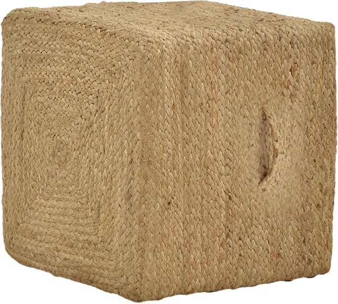 Karrige për bar Tresa, natyrale, 100% jute, 40x40x40 cm