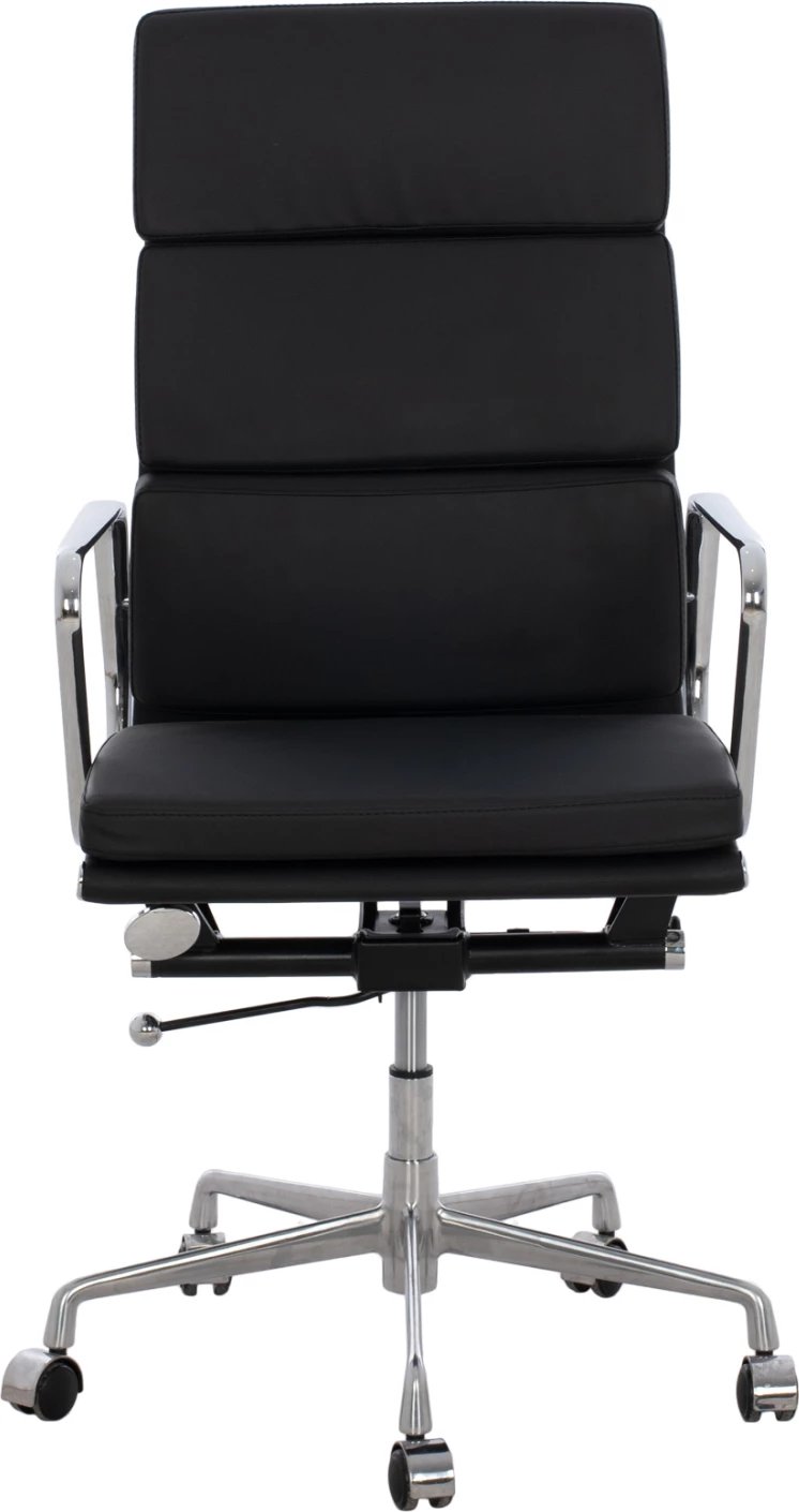Karrige superiore për zyre me kornizë alumini të zezë FH1172.01 62x70x115 cm