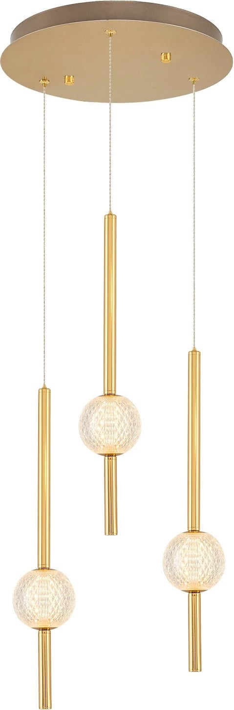 Llambë tavani Opviq, Krakow - C1235, ngjyrë ari