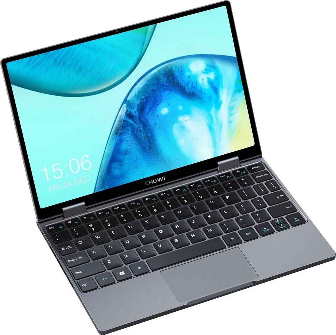 Laptop CHUWI MiniBook-X-2023-K2-SR, 10.51" TouchScreen, 12 GB RAM, 512 GB SSD, Silver