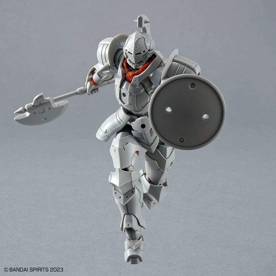 Figurë koleksionuese Bandai 30MF Liber Fighter, gri