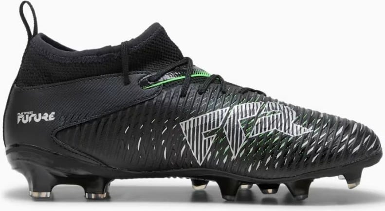 Çizme futbolli për fëmijë Puma, të zeza