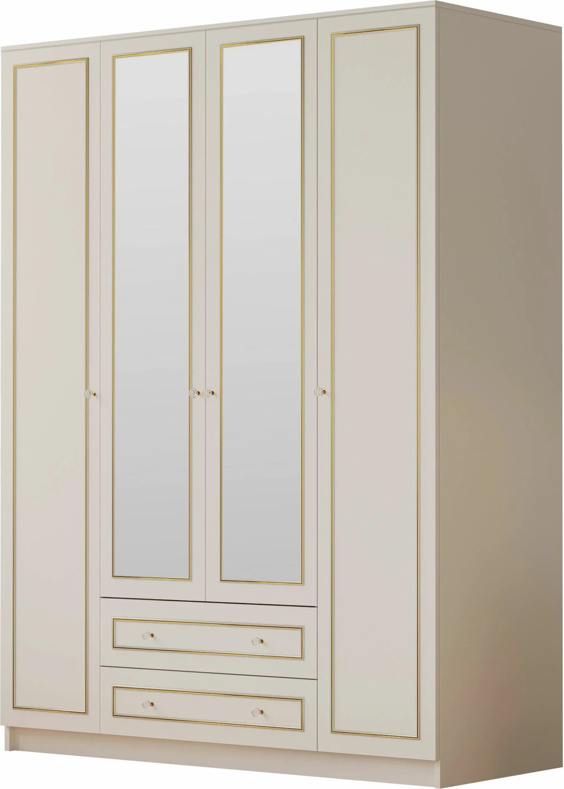 Dollap Skye Decor, RB-079-02, ngjyrë e bardhë mat