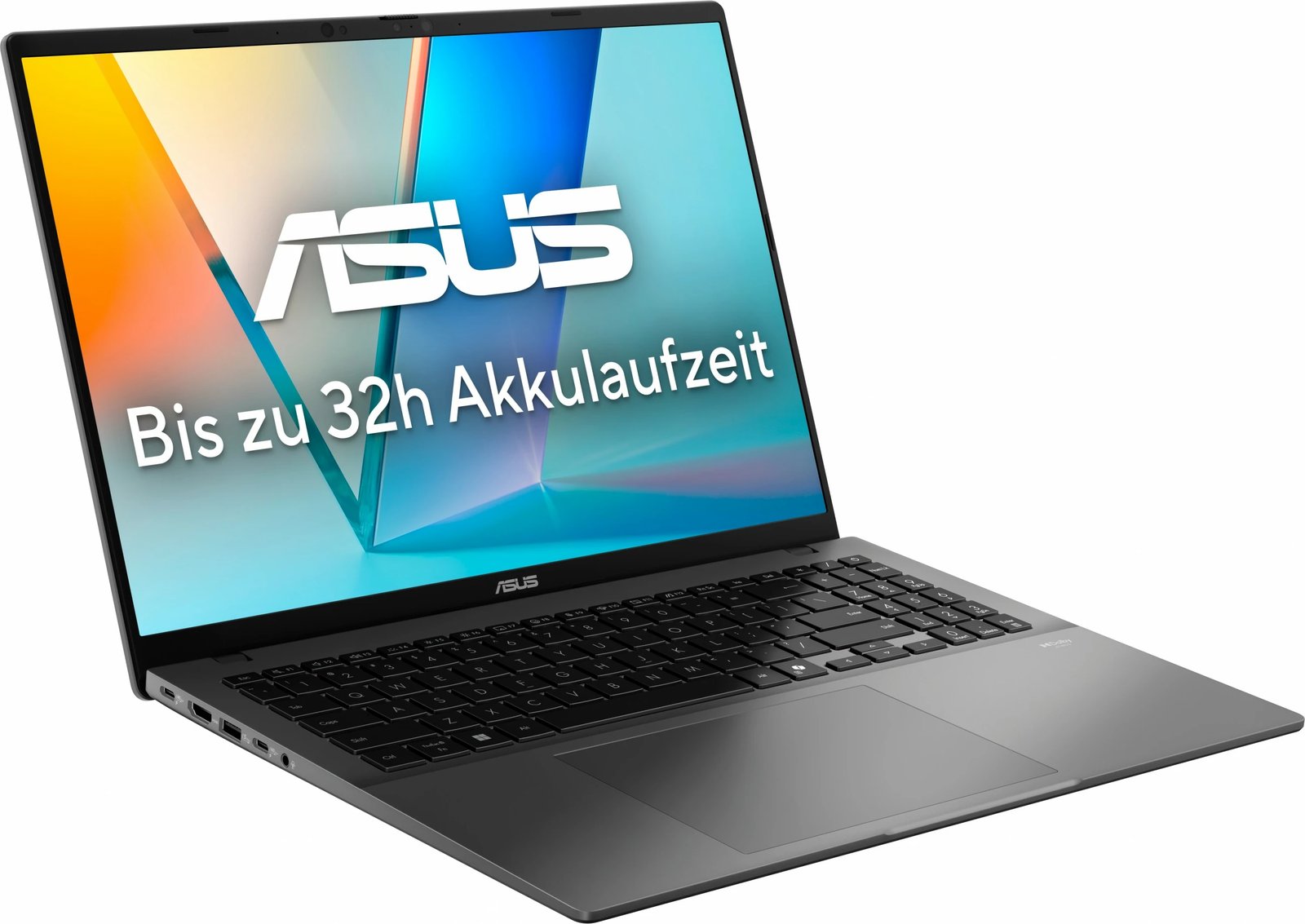 Laptop ASUS Vivobook S 16 S3607QA-PL013W, 16GB/1TB, Snapdragon X1, 16 inç, gri