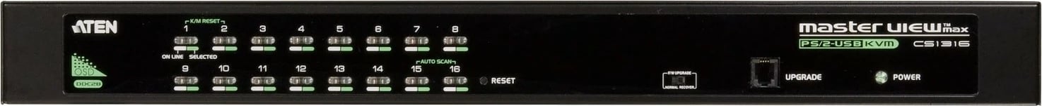 Switch KVM ATEN CS1316, 16 porta, PS/2-USB, i zi