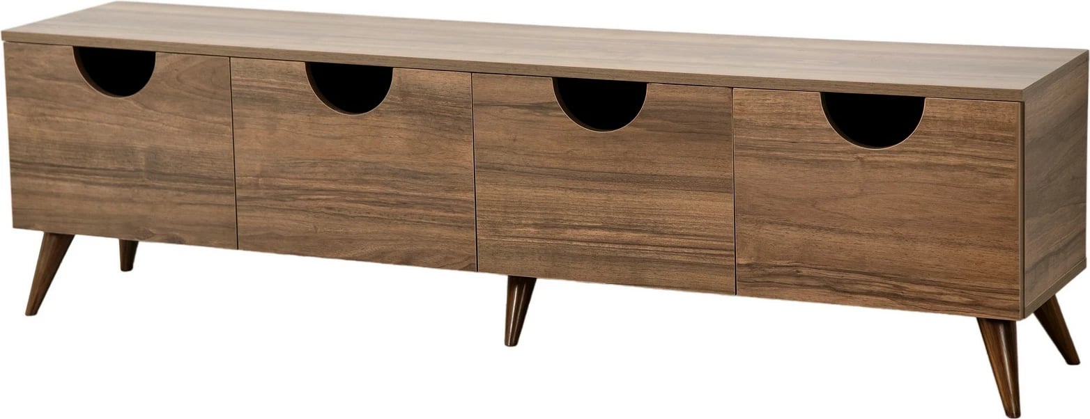 Komodë televizori, ngjyrë arre, Skye Decor, Four Seasons