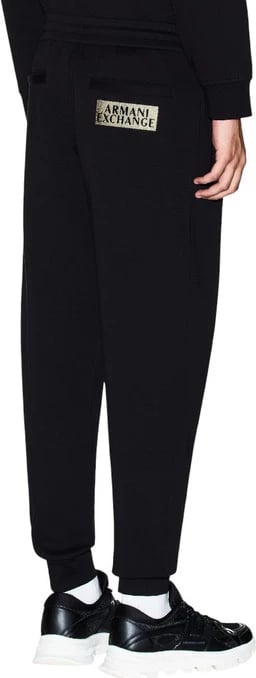 Pantallona Armani Exchange meshkuj, të zeza