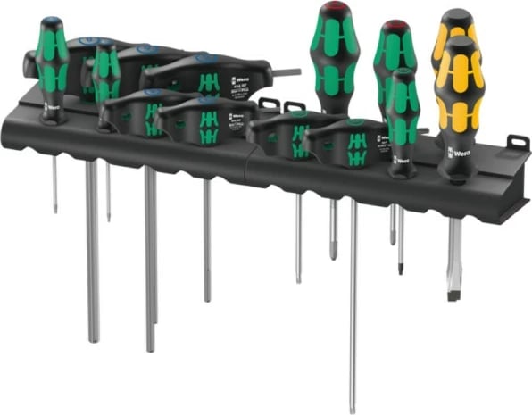 Set veglash Wera Bicycle Big Pack 1, për biçikletë, dorezë e zezë