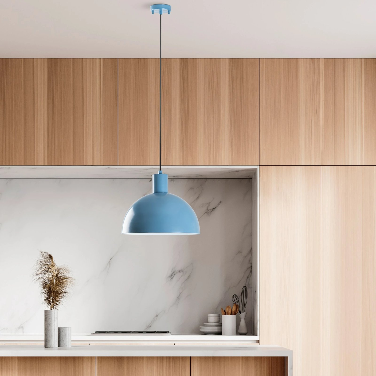 Llambë tavani Opviq, Kure 993, ngjyrë kaltër e çelët Llambë tavani Opviq, Kure 993, ngjyrë kaltër e çelët