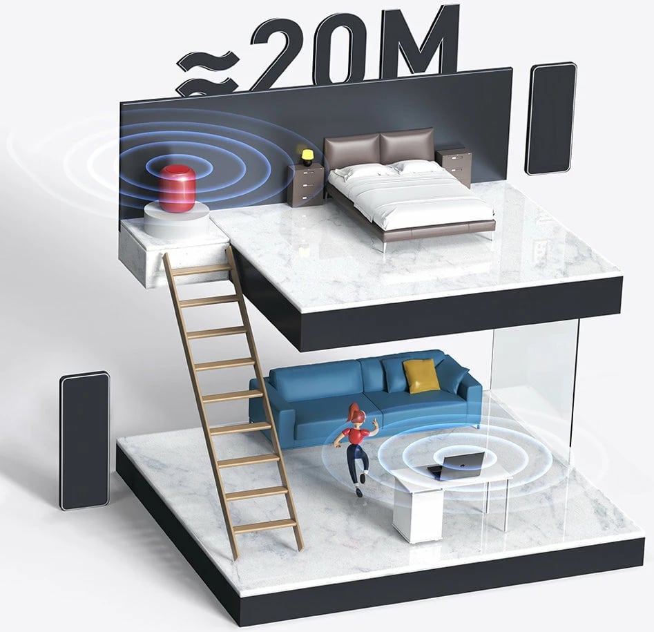 Adapter Bluetooth Baseus BA04, USB, Bluetooth 5.0, i zi Adapter Bluetooth Baseus BA04, USB, Bluetooth 5.0, i zi