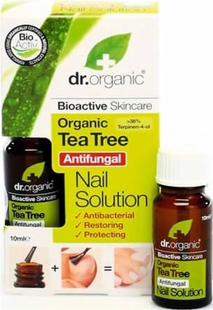 Solucion për thonj Dr. Organic Tea Tree 10ml