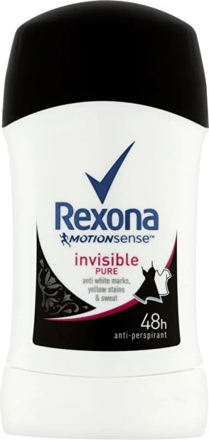 Deodorant Rexona Stick Invisible Pure, 40 ml