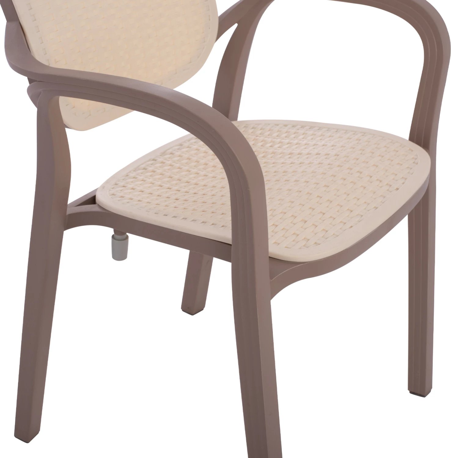 Karrige polipropileni KHEM FH5820.02 kapuçino-bezhë 57x57x83H cm