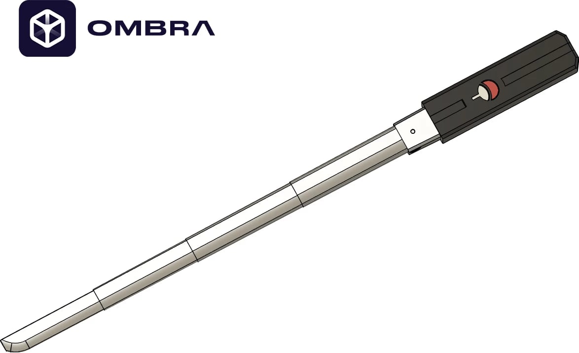 Shpata: Kusanagi (Retractable) - e zezë