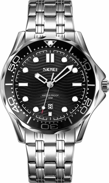 Orë dore për meshkuj Skmei, e zezë