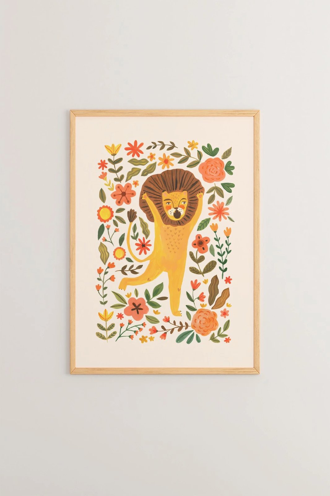 Pikturë dekorative me kornizë, Wallity, Tekhamcerceve55, shumëngjyrëshe, 33x48cm