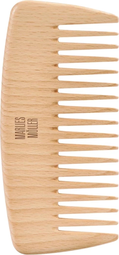 Krehër për kaçurrela Marlies Moller Allround Curls Comb druri