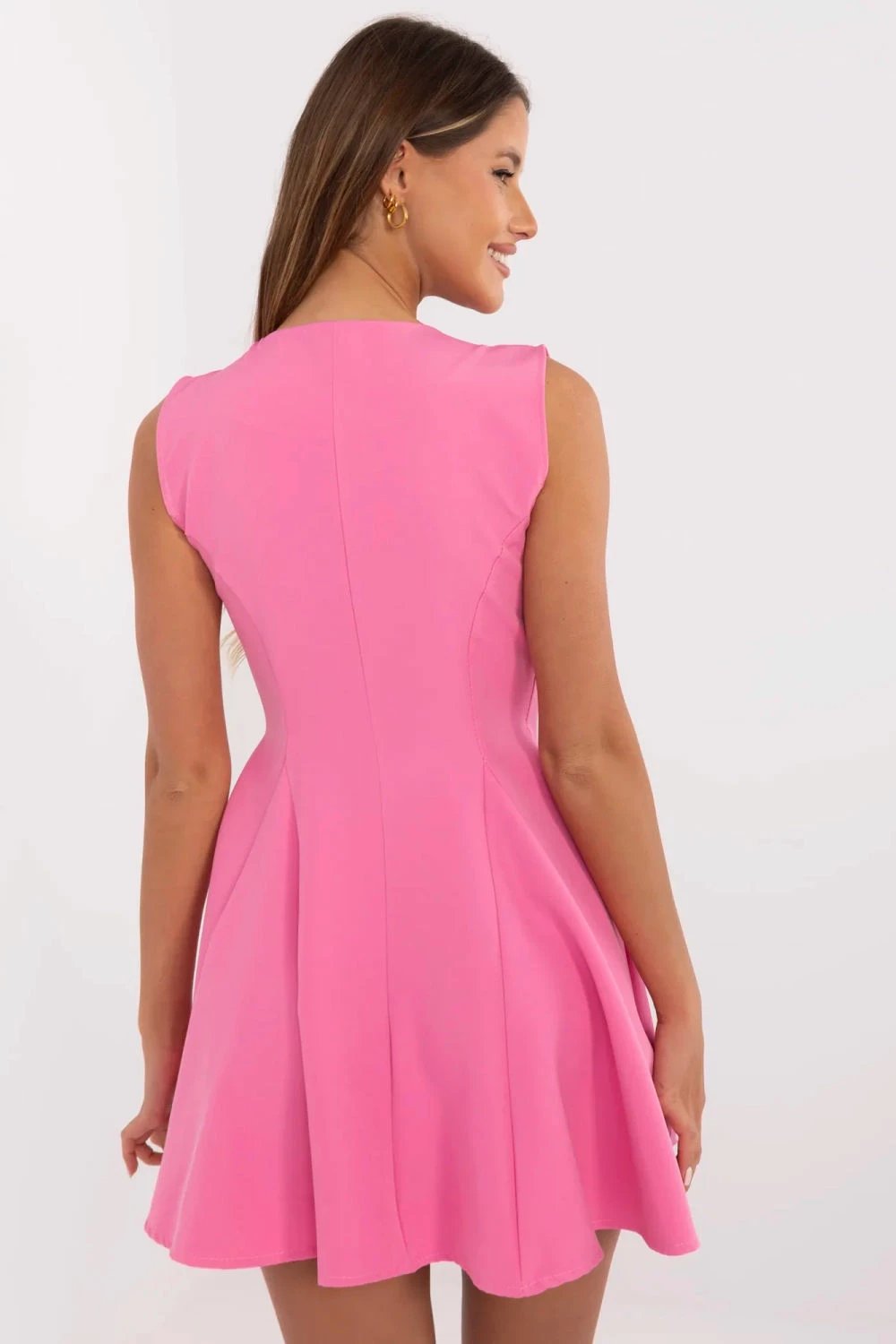 Fustan Italy Moda 211266, rozë