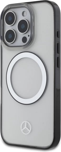 Mbështjellës Mercedes MagSafe për iPhone 16 Pro, Transparent