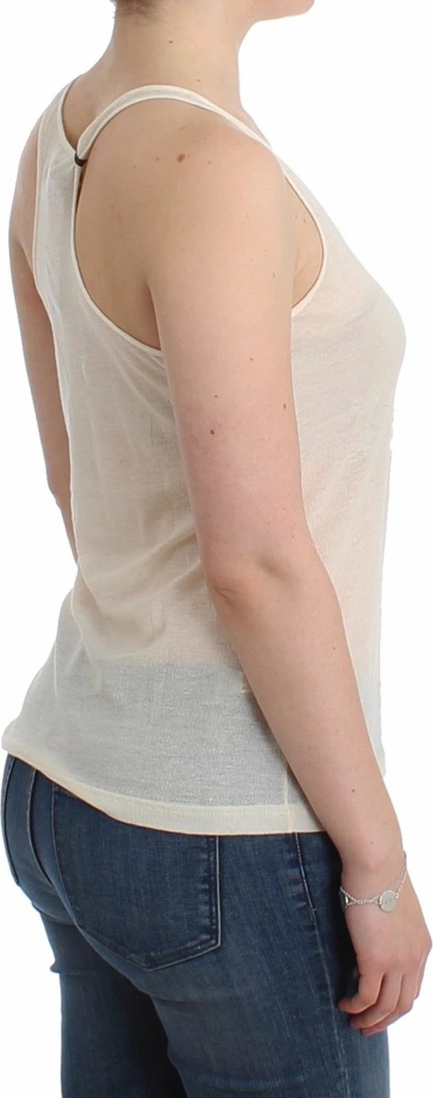 Maicë për femra Ermanno Scervino, e bardhë 