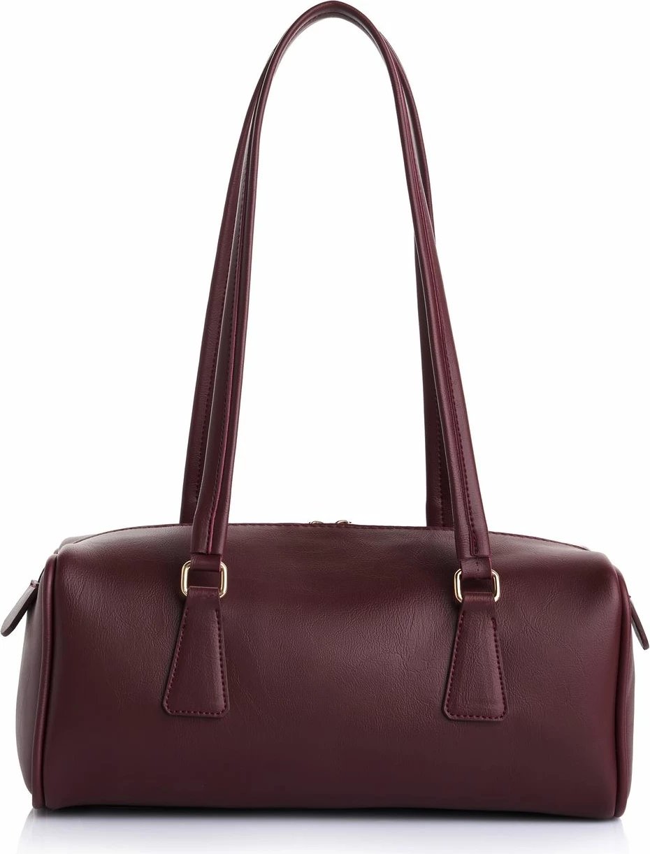 Çantë shpatullash Vince Camuto Treviso, ngjyrë burgundy