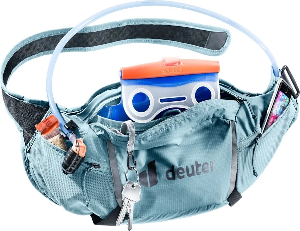 Çantë beli Deuter Shortrail III, për vrapim, Blu