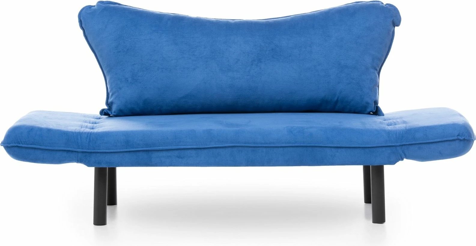 Divan-krevat dy ulëshe Atelier del Sofa, Chatto, ngjyrë kaltër