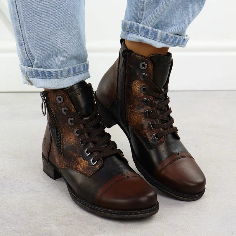 Çizme femra Rieker D4382-25 Remonte, kafe