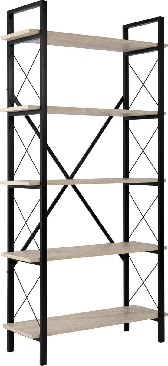 Raft librash Nordure, Elysian, travertinë, i zi