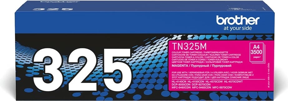 Toner Brother TN-325M, 3500 faqe, Magenta, 1 copë
