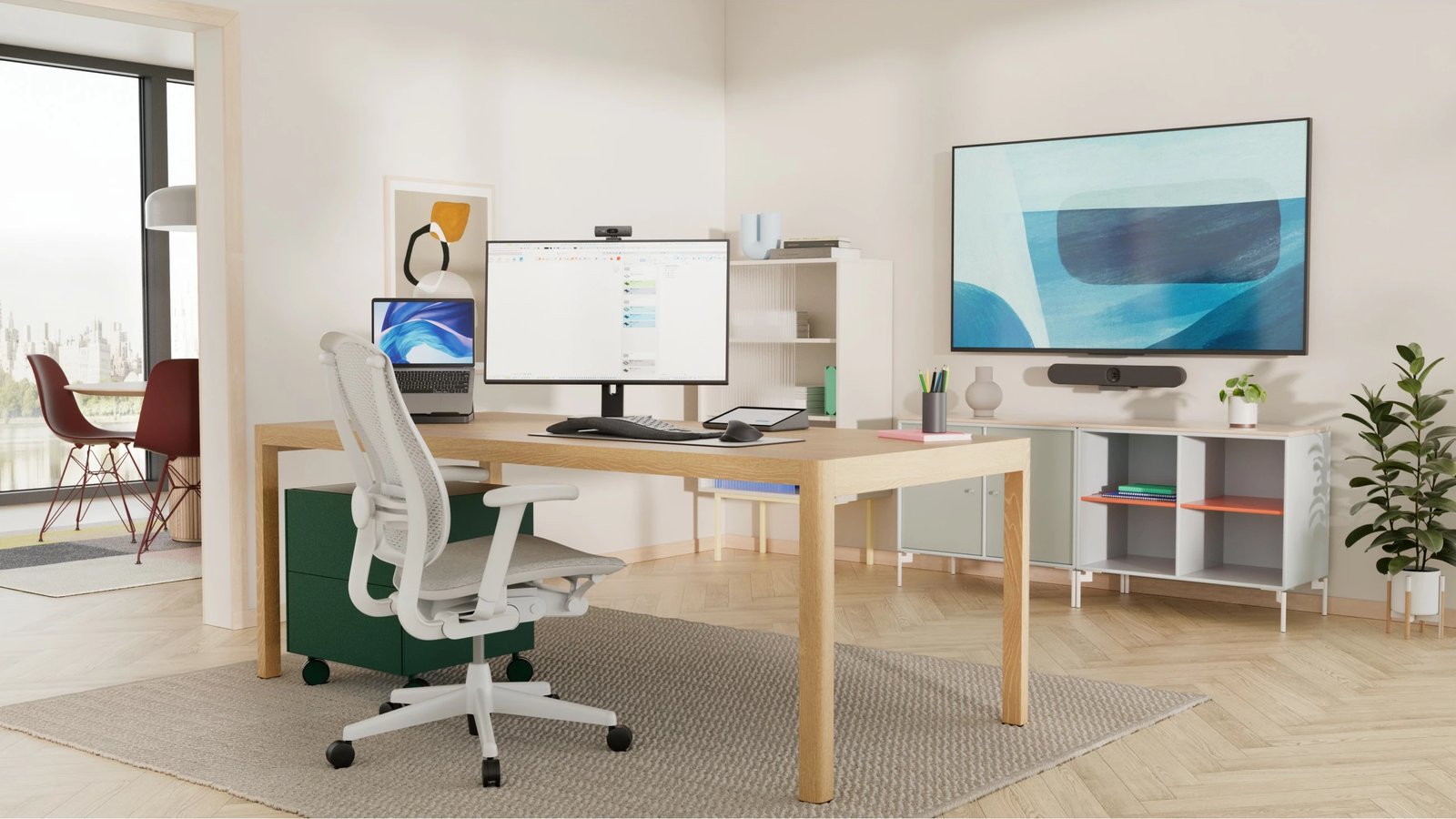 Sistem video konferencash Logitech Rally Bar Huddle, 4K Ultra HD, Graphite