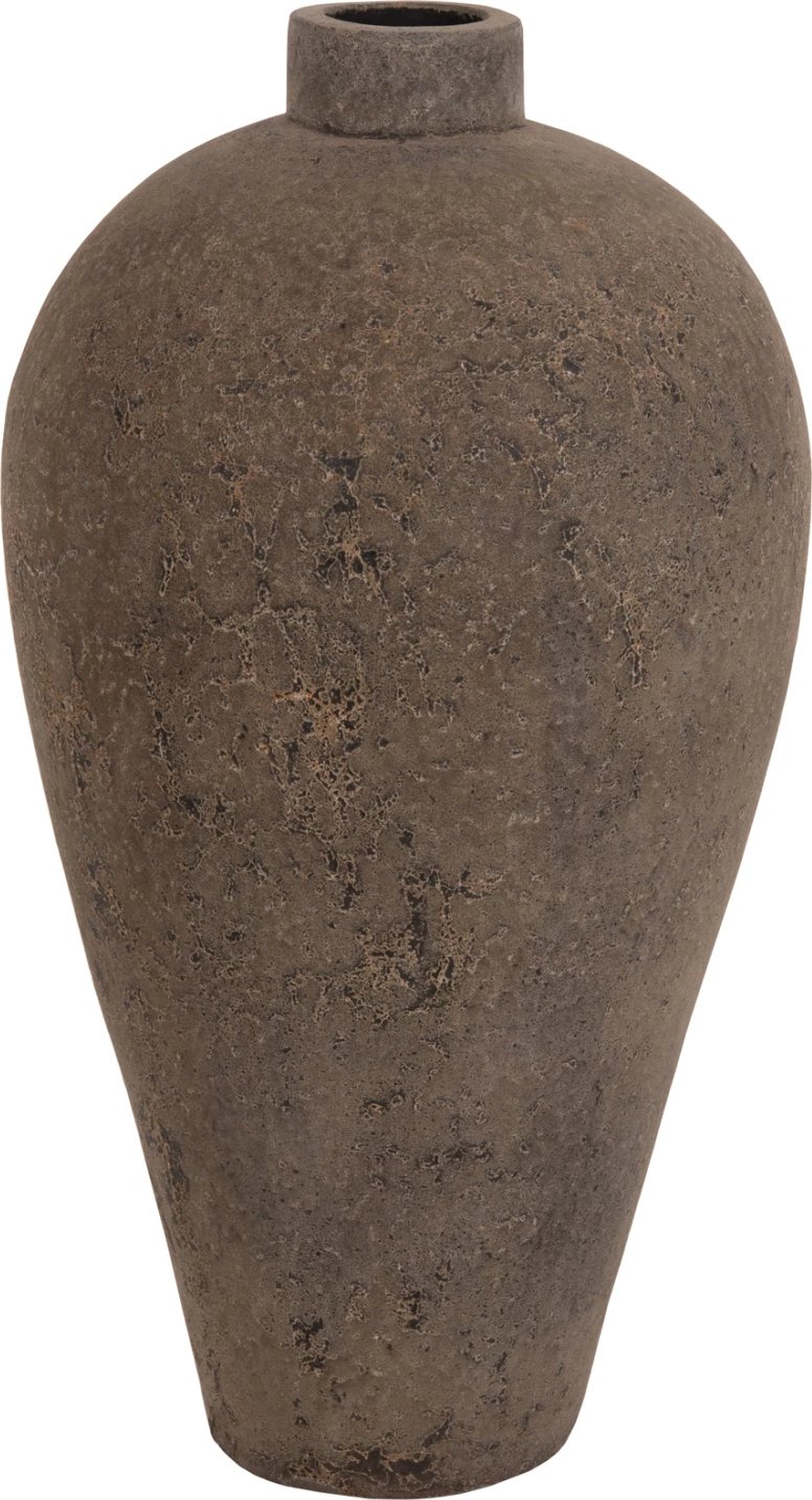 Vazo dekorative për dysheme ZATI, ngjyrë gri, Φ40x80H cm.