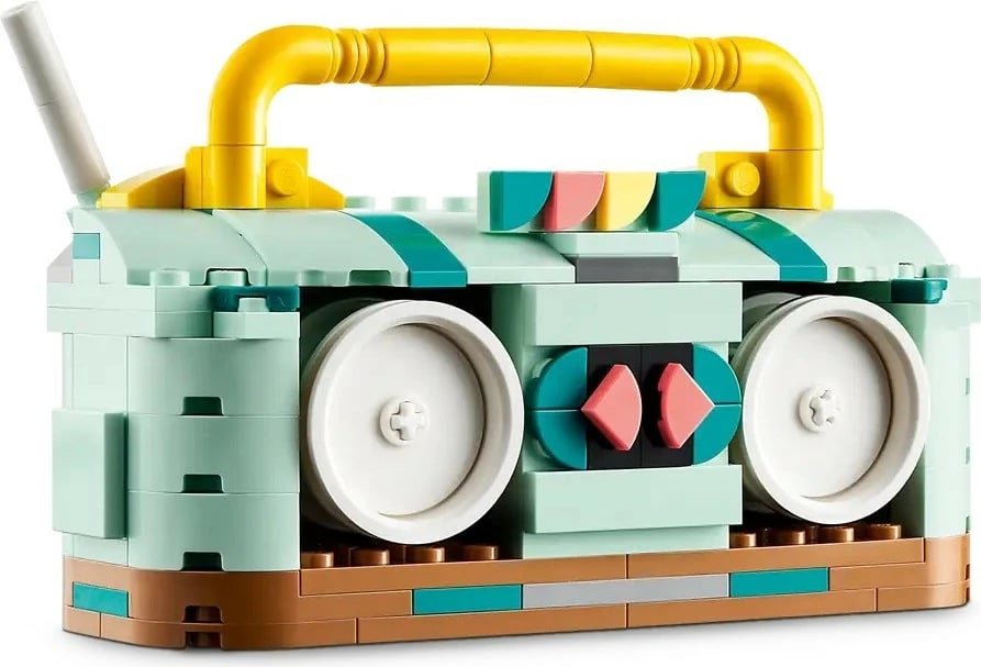 Set ndërtimi LEGO Creator 31148, 3-në-1, 342 pjesë, Retro Style Scooter, shumëngjyrësh
