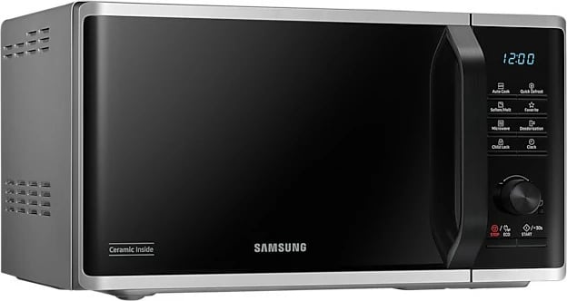 Mikrovalë Samsung MS23B3515AS, Solo, 23 L, 1150 W, LED, E zezë/Gri Mikrovalë Samsung MS23B3515AS, Solo, 23 L, 1150 W, LED, E zezë/Gri