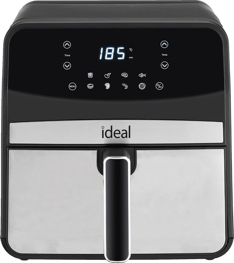 Fritezë me ajër ELDOM IK1501, 6.5 L, 1800 W, e zezë/inox