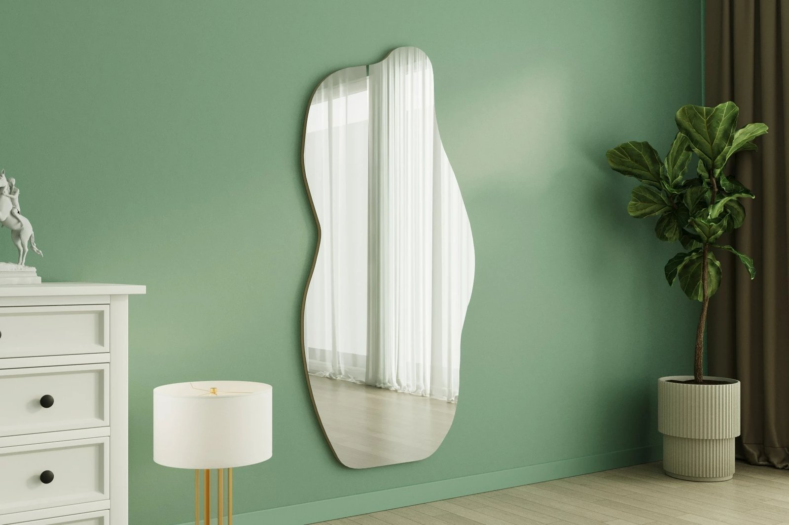 Pasqyrë Ralia, ngjyrë rëre, Hanah Home