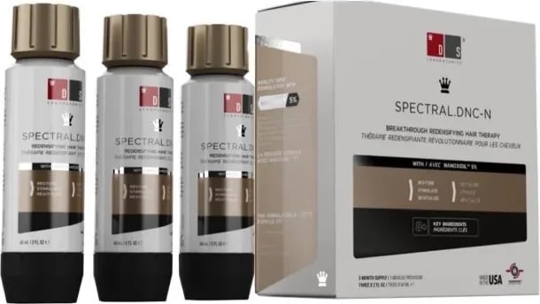 Trajtim kundër rënies së flokëve DS Spectral DNC-N unisex, 3x60ml