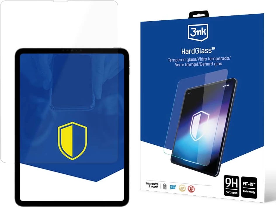 Xham mbrojtës për tabletë 3mk HardGlass, për iPad Pro 11" (3/4 gen), 9H