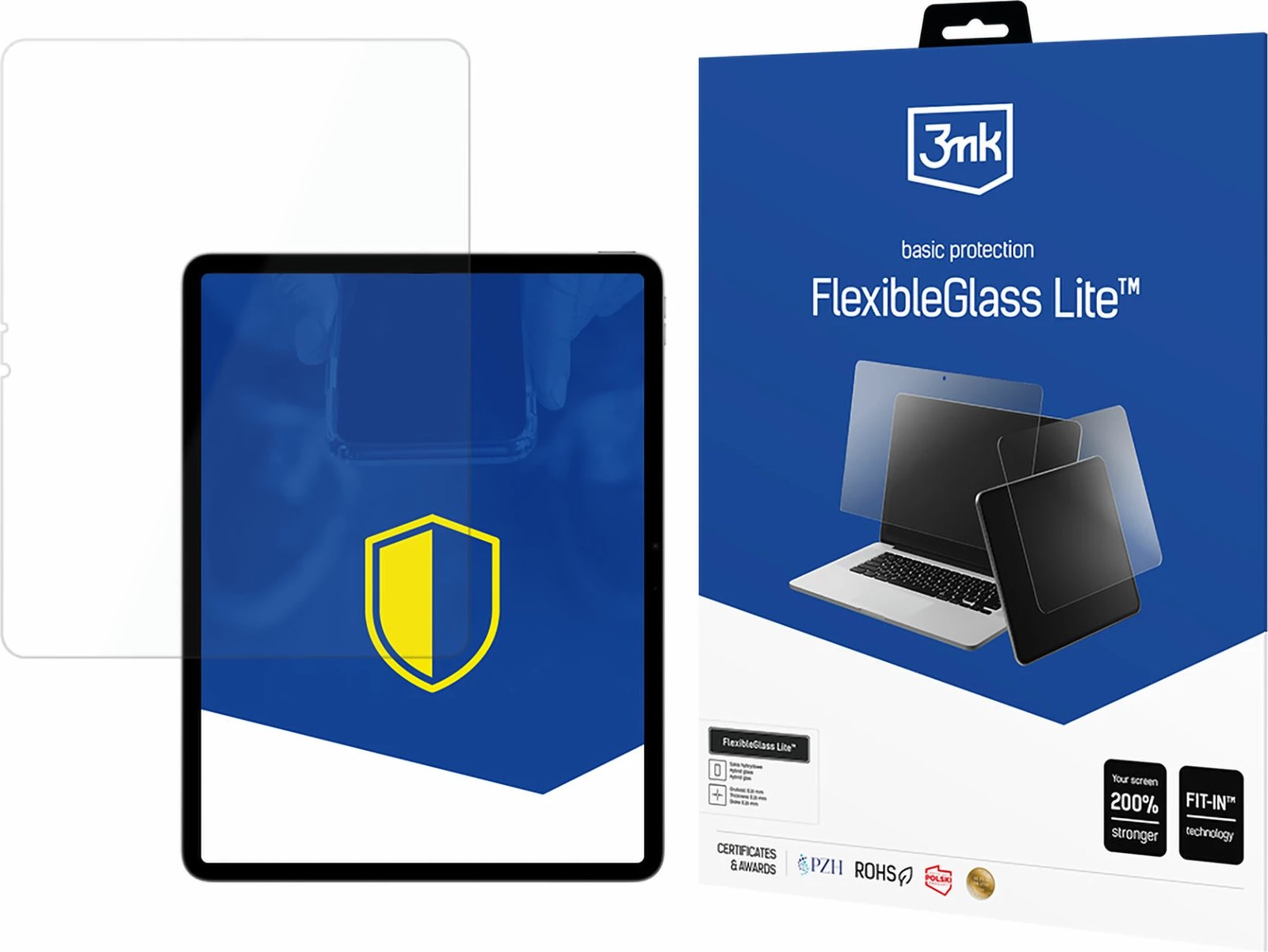 Xham mbrojtës tabletë 3mk FlexibleGlass Lite për iPad Air 13" 2024, transparent