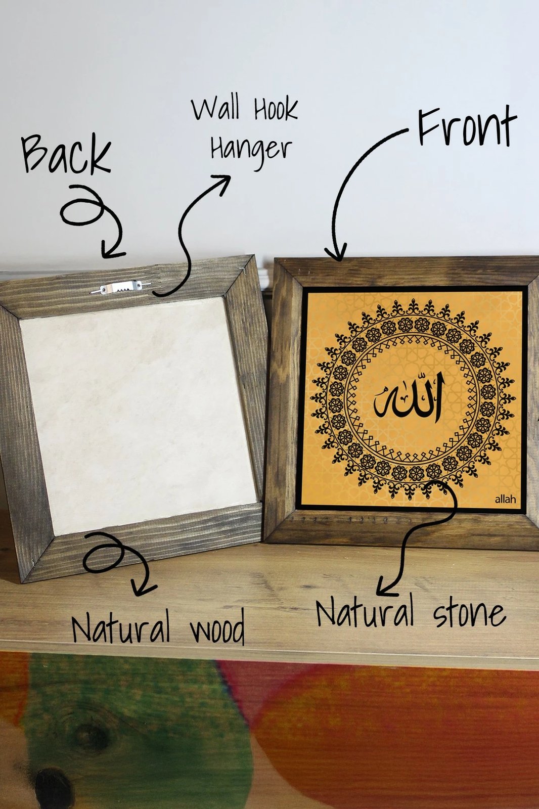 Pikturë dekorative me kornizë Wallity, Ersytastablo9 - 26