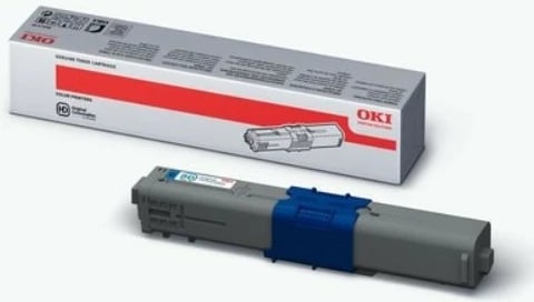 Toner OKI 44469724, Cyan, për C510/C511/C530/C531/MC561/MC562