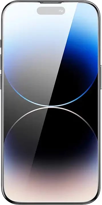 Xham i temperuar Baseus Corning për iPhone 14 Pro Max me filtër pluhuri