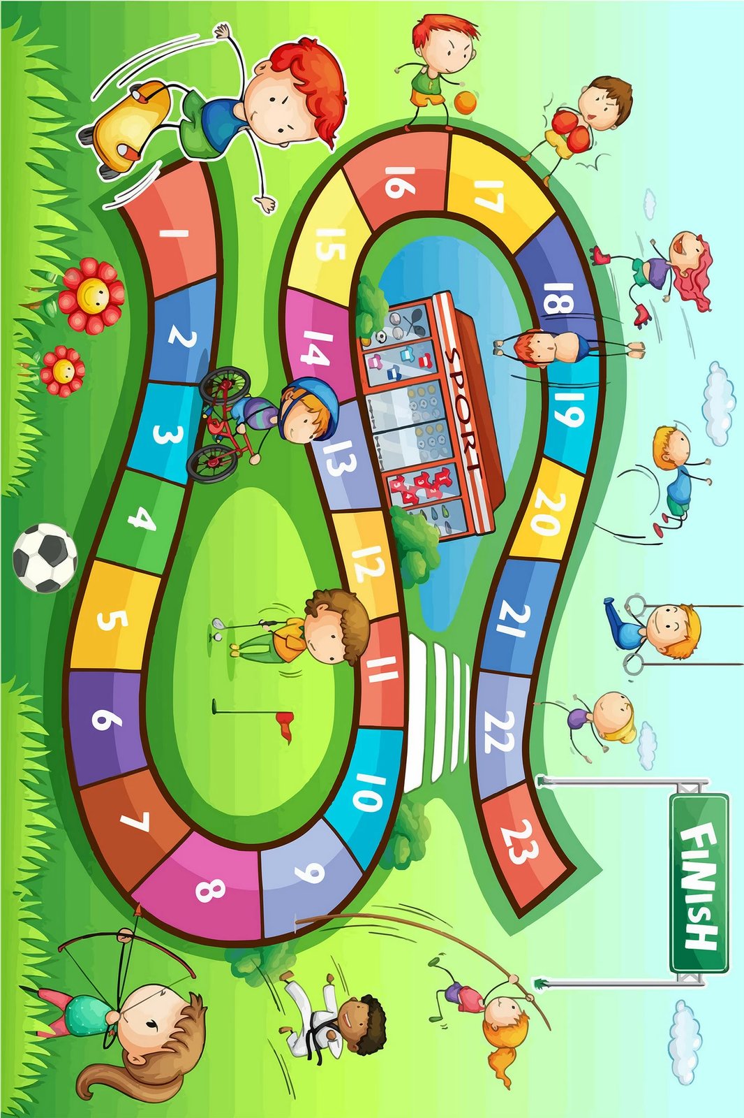 Qilim për fëmijë, shumëngjyrësh, Conceptum Hypnose, WOOKECE053, 140x220cm