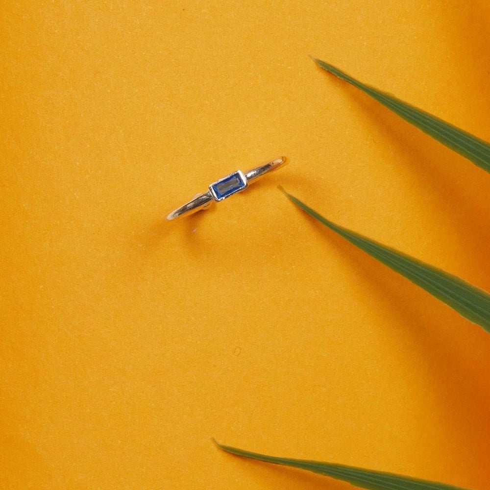 Unazë argjendi Elika, ngjyrë argjendi, FA182811