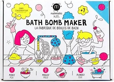 Set për krijimin e bombave për banjë Nailmatic Bath Bomb Maker për fëmijë