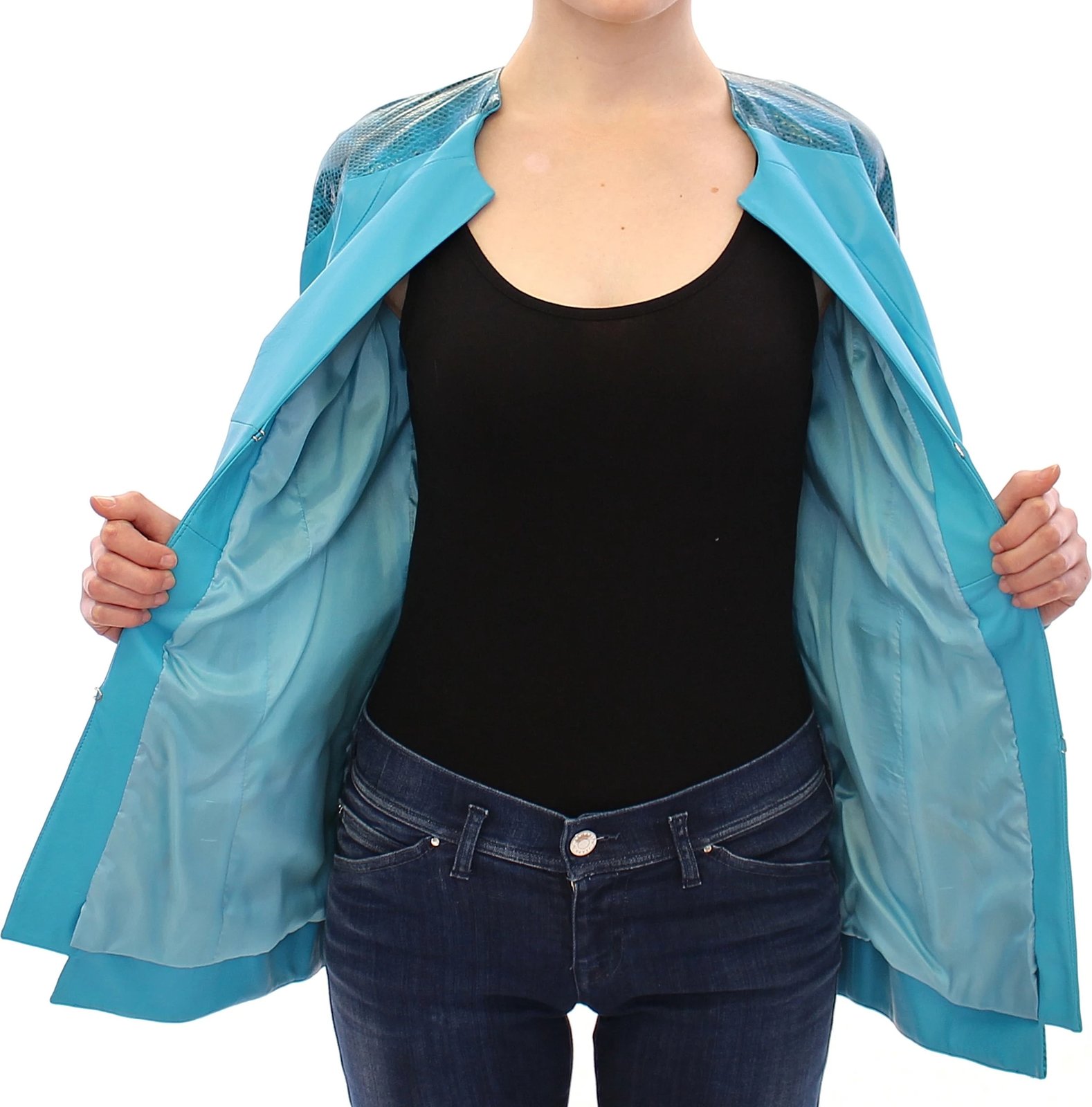 Jakne për femra Vladimiro Gioia, e kaltër