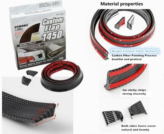 Spoiler Universal Samurai 1.5m Carbon