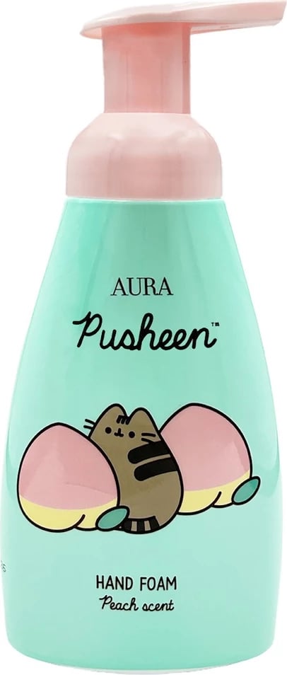 Shkumë për duar për fëmijë Pusheen Peach 300ml